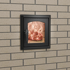 ProMetall Печная дверца со стеклом "Арктика"