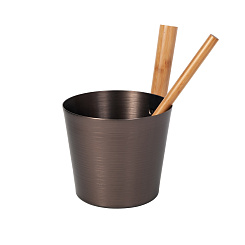 Maestro Woods Ушат Premium-Line 5л с вертикальной ручкой  Maestro Woods Ушат Premium-Line 5л с вертикальной ручкой