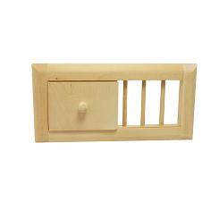 ЮСС Вентиляционная решетка с задвижкой