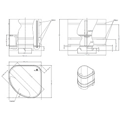 BentWood Угловая, лиственница натуральная BentWood Угловая, лиственница натуральная